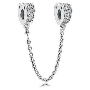 Pandora Sparkling Arc of Love Safety Chain